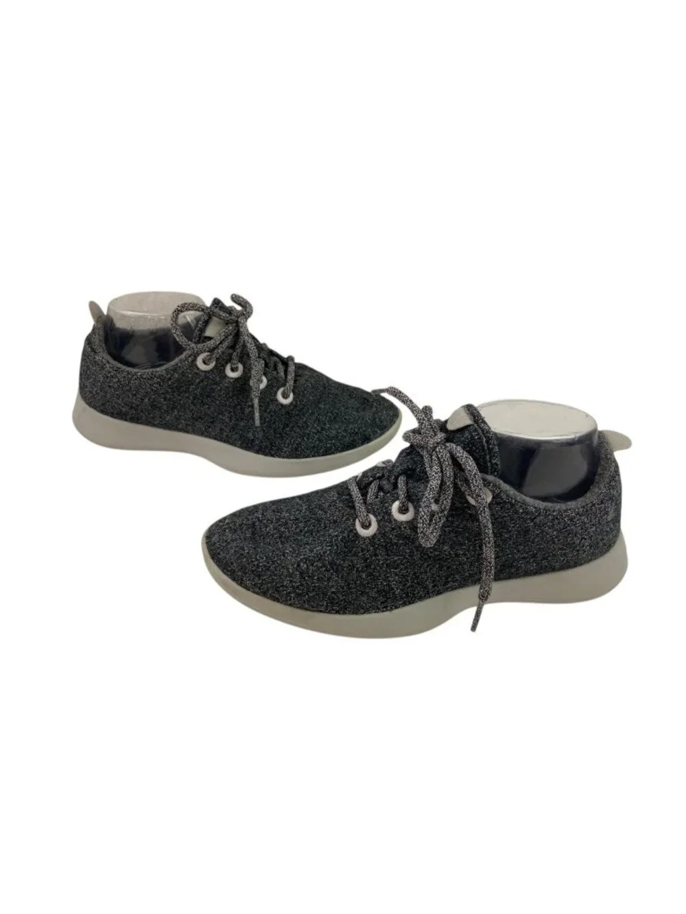 -Allbirds Wool Runners Women’s Size 9 Gray Lace Up Athletic Sneakers Comfort